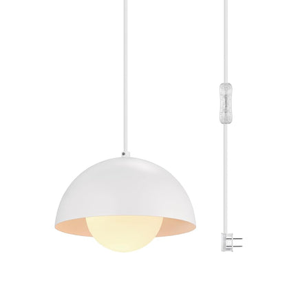 Globe Electric Amelia 1-Light Plug-in Pendant Ligh