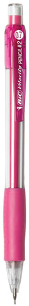 Portaminas BIC Velocity, recargable, punta mediana (0.7 mm), 12 lápices (paquete de 2 de 12 lápices)