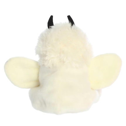 AURORA Adorable Palm Pals Astra Moth Stuffed Animal - Pocket-Sized Play - Collectable Fun - White 5 Inches