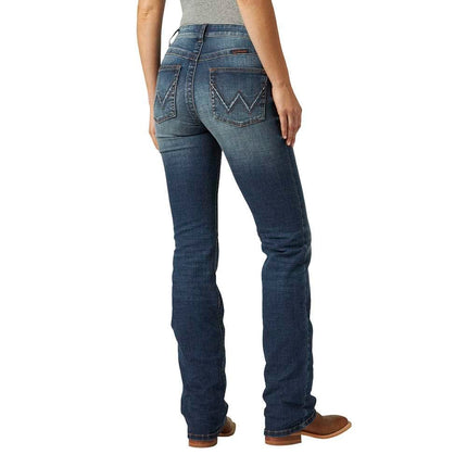 Wrangler Jean d'équitation ultime bootcut Willow Performance taille mi-haute pour femme, Rebecca, 7-34