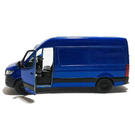 Kinsmart 1:48 Die-cast 2020 Mercedes-Benz Sprinter Van Blue Car Model with Box Collection Toy