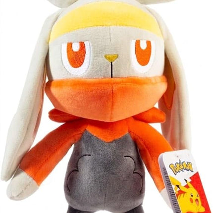 Pokémon Raboot 12" Plush - Officially Licensed Bunny Stuffed Animal Toy - Ages 2+