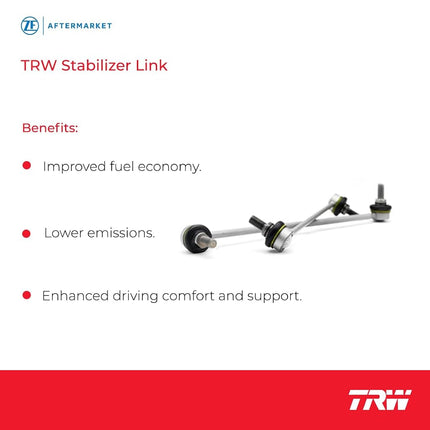 TRW JTS717 Suspension Stabilizer Bar Link Kit for Jeep Grand Cherokee: 1999-2004 Rear