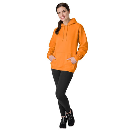 Hanes Men's P170 Hoody, Safety Orange, M UK
