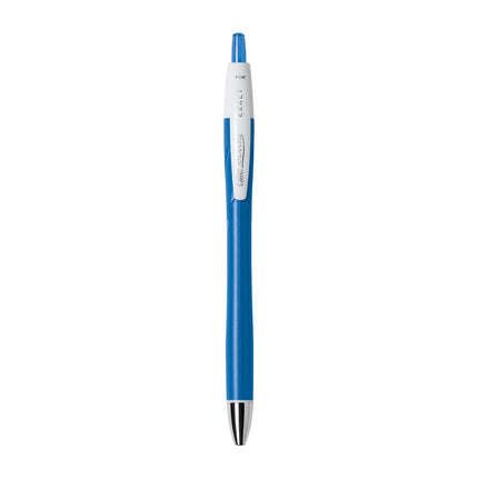 Bolígrafo retráctil BIC-Atlantis de punta fina de 0.7 mm, paquete de 12, BIC-Count, azul