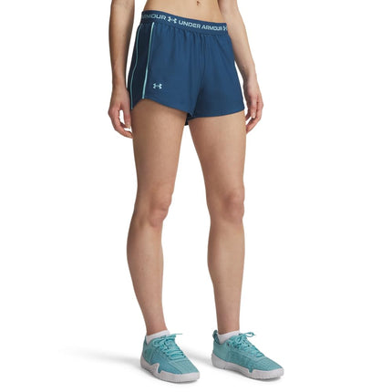 Under Armour Women's Tech Play Up Shorts Wham Blue