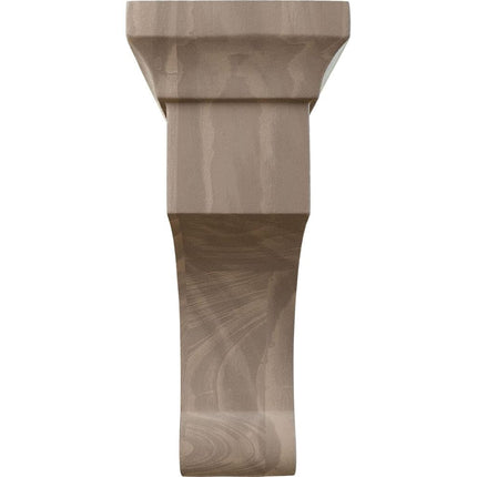 Ekena BKTW02X04X06GOWA 2 1/2-Inch Width x 4-Inch Depth x 6-Inch Height Small Gomez Wood Bracket - Walnut