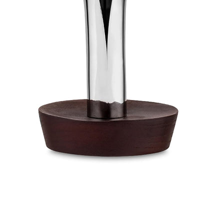 Alessi Lily Mw71 - Incense Burner In 18/10 Stainless Steel And Wood