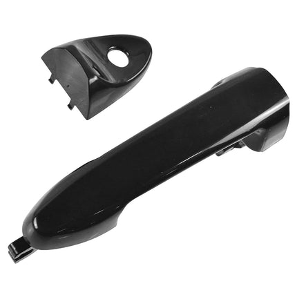 TRQ Front Exterior Door Handle Black