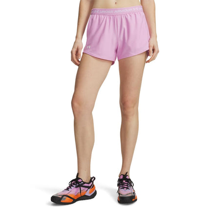 Under Armour Women's Tech Play Up Shorts Pink Dawn