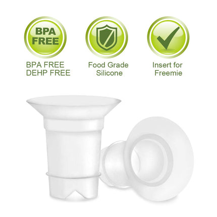 Maymom Flange Inserts 24 mm for Spectra 28 mm Hands Free Collection Cup. 2pc/Each