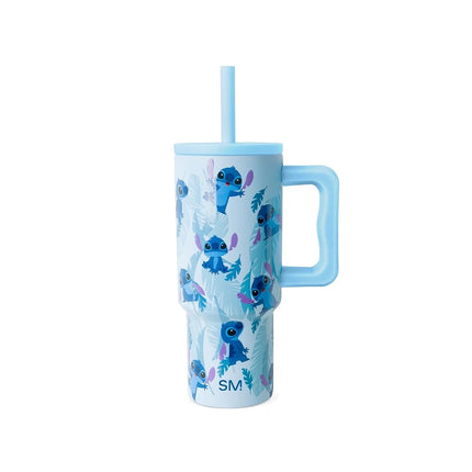 Simple Modern Disney Stitch Kids Tumbler with Stra