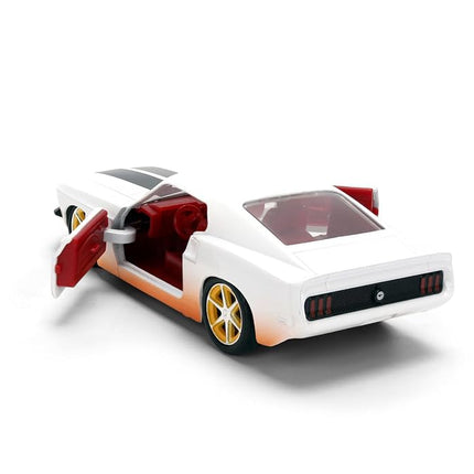 Jada Fast & Furious Roman’s Ford Mustang 1:32 Scale with Distressed Paint, Rubber Tires & Opening Doors – Collectible for Ages 8+