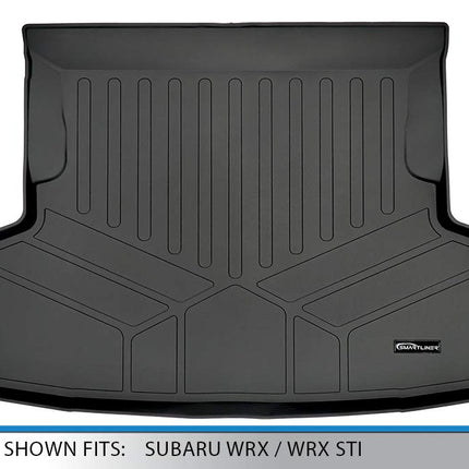 MAXLINER All Weather Cargo Liner Floor Mat Black for 2014-2018 Subaru WRX/WRX STI