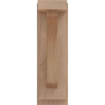 Ekena BKT02X08X08REAL 2 1/2-Inch Width x 8 3/4-Inch Depth x 8 1/4-Inch Height Reece Shelf Bracket - Alder