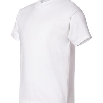 Hanes Boys' Essentials Short Sleeve T-Shirt Value Pack (3-Pack), White, Medium