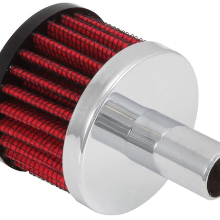 K&N Vent Air Filter/ Breather: High Performance, Premium, Washable, Replacement Engine Filter: Filter Height: 1.5 In, Flange Length: 1 In, Shape: Breather, 62-1020