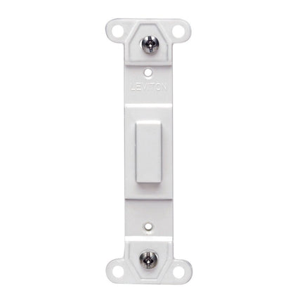Leviton Toggle Plastic Adapter Plate, Blank Toggle