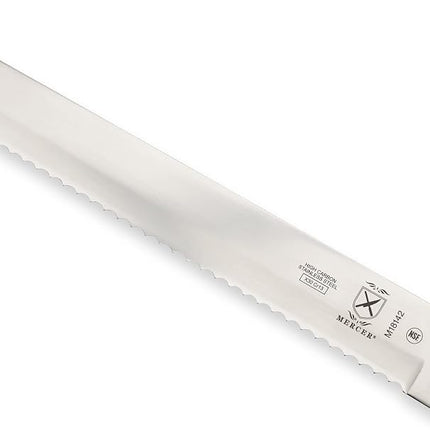 Mercer Culinary 10" Slicer-Wavy Edge, White