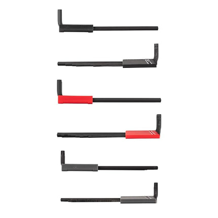 TEKTON Flat End Hex and Star L-Key Set with Holder, 41-Piece (0.050-3/8 in., 1.3-10 mm, T6-T50) | KEY91003