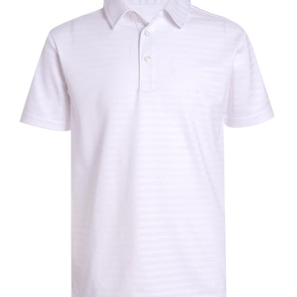 Nautica Boys' Active Short Sleeve Polo Shirt, Butt