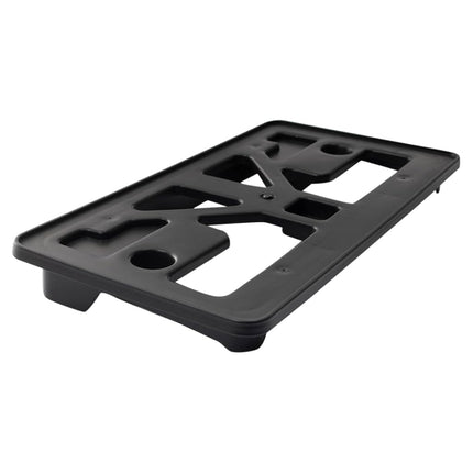 TRQ Front License Plate Bracket Black Compatible with 2017-2021 Honda Civic HO1068141