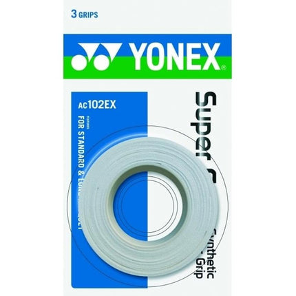 Yonex Super GRAP Overgrip White - 3 Pack