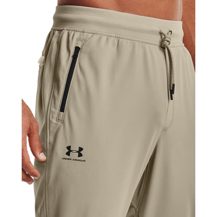 Under Armour Men's Sportstyle Tricot Joggers Pant, Khaki Base (289)/Black, XXL