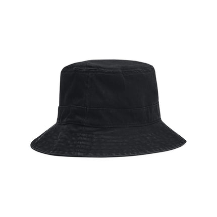 Under Armour Men's Low Cup Fisherman Hat, (001) Black/White, Medium/Large