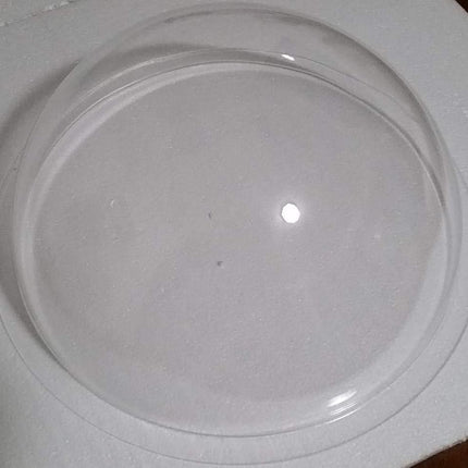 Acrylic Dome/Plastic Hemisphere - Clear - 12" Diameter, 3/4" Flange