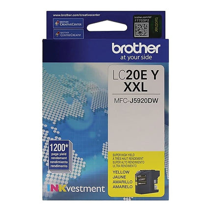Brother LC20EY ink cartridge Original Yellow 1 pcs