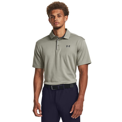 Men's Tech Polo Shirt Grove Green/Pitch Gray XS XS