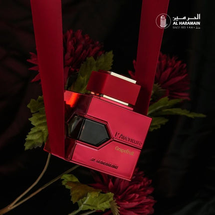 LAventure Grapefruit - Red by Al Haramain for Unisex - 3.33 oz EDP Spray