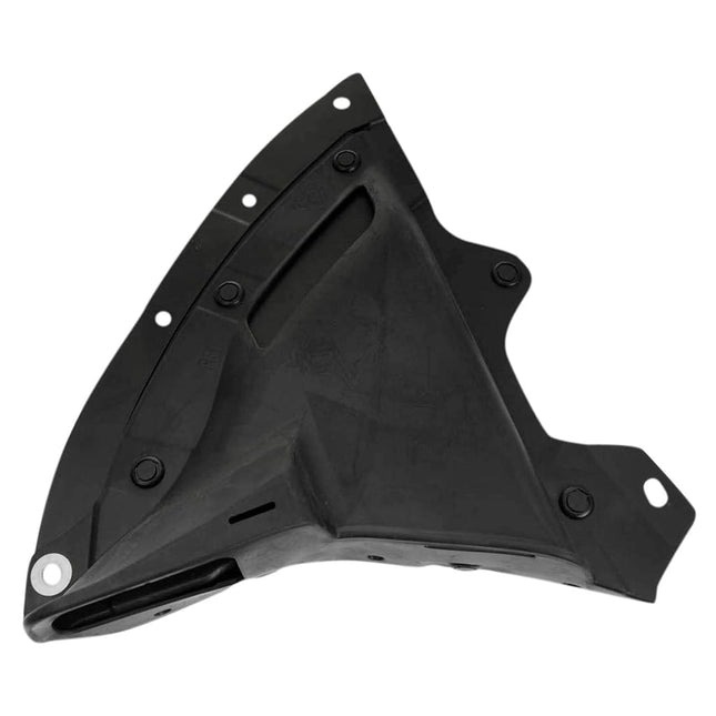 TRQ Front Right Inner Fender Liner Black Passenger