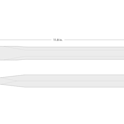 TEKTON 1/2 Inch Long Cold Chisel | 66205 | Made in USA