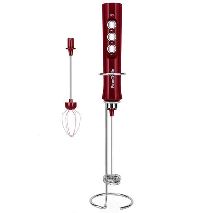 Foodville MF02 Rechargeable Milk Frother Handheld 