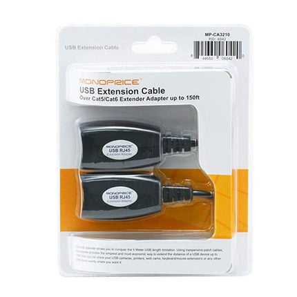 Monoprice USB Extender over Cat5e or Cat6 Connection, up to 150ft