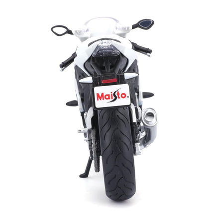 BMW S1000RR White/Red/Blue Motorcycle 1/12 by Maisto 31191 by Maisto