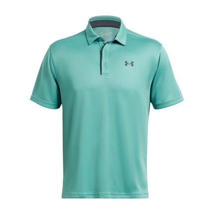 Under Armour Men's Tech Golf Polo, (957) Green Wave / / Pitch Gray, XS