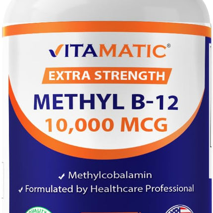 Vitamatic Methyl B12 (Methylcobalamin) 10,000 mcg 