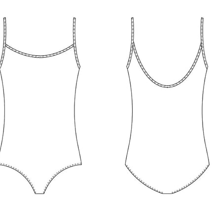 Bloch Dance Girls Plie Camisole Leotard, Pastel Blue, Size 14