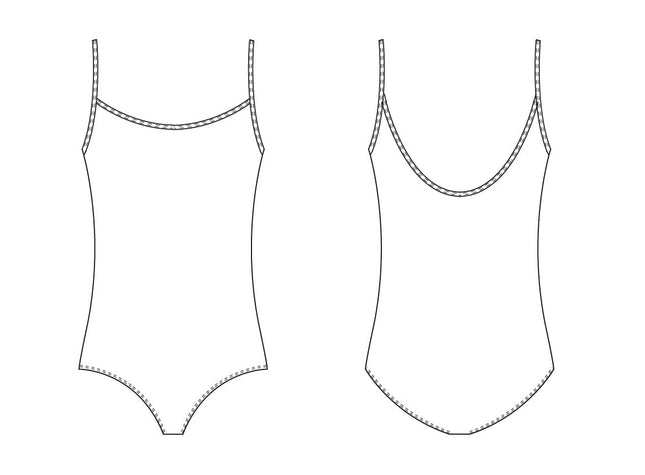 Justaucorps camisole Plie Bloch Dance pour filles, bleu pastel, taille 14