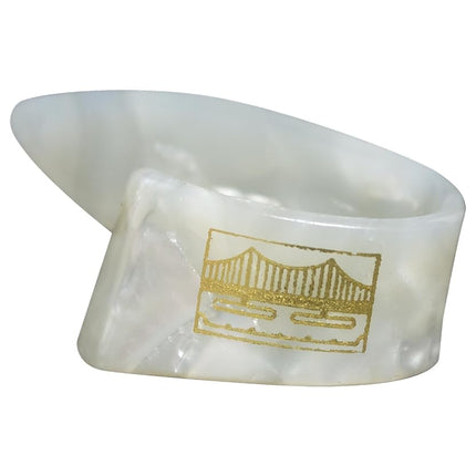 Golden Gate GP1-GP6 Thumb & Finger Pick Pack – Stainless Steel/Pearloid – Large