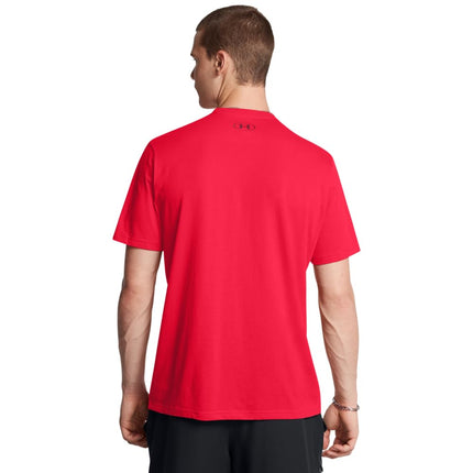 Camiseta UA M Boxed Sports Updated SS Roja de Hombre Under Armour