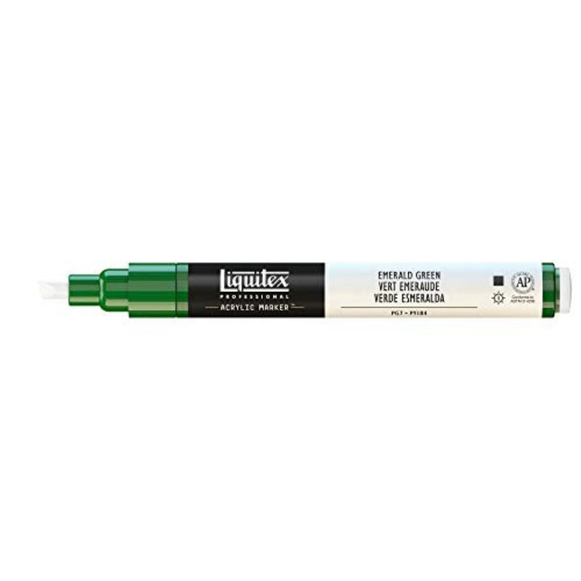 Rotulador de pintura fina profesional Liquitex, verde esmeralda