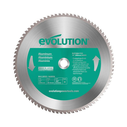 Evolution Power Tools 14BLADEAL Aluminum Cutting S