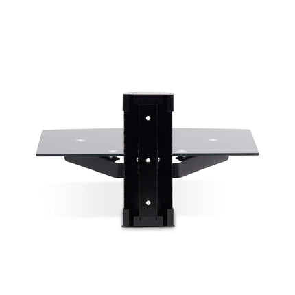 StarTech Floating Wall-Mounted AV Shelf, Tempered Glass Shelf