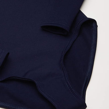 Capezio Long Sleeve Leotard - Girls, Navy, Medium