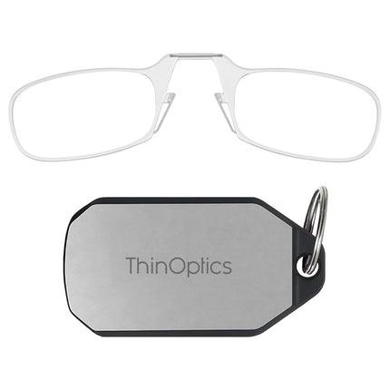 ThinOptics Foldable Reading Glasses 2.50, Clear, K