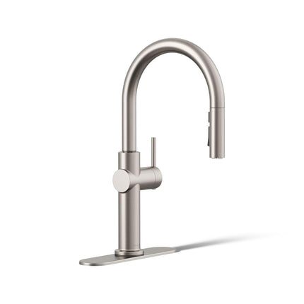Kohler 22972-VS Crue Pull Down Kitchen Faucet, 3-S